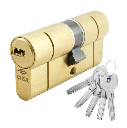 Κύλινδρος ασφαλείας Cisa Asix ra nikel 30/50 1256-879 - Image 2