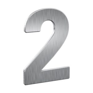 Αριθμός σπιτιού ανοξείδωτο HN150-2  7300-0002