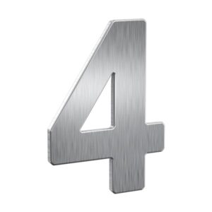 Αριθμος σπιτιου ανοξειδωτο HN150-4  7300-0004
