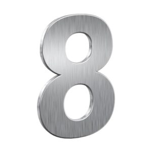 Αριθμος σπιτιου ανοξειδωτο HN150-8  7300-0008