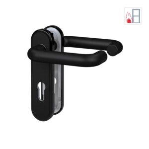 χερουλι πυρασφαλειας πορτας οβαλ μαυρο ZT/FS 2150 7529-0200