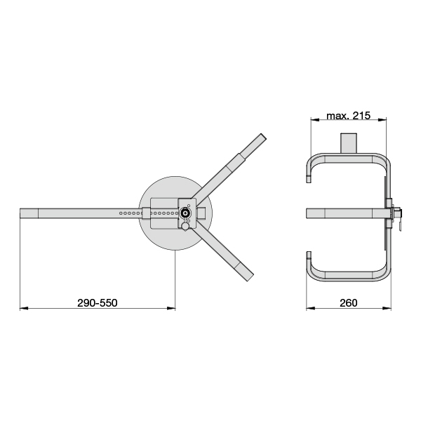 Κλειδαρια τροχου αυτοκινητου KFZ 111 0004-0111 - Image 2