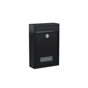 Γραμματοκιβώτιό Μαύρο BK100  2170-1200