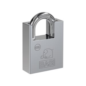 Ατσάλινο λουκέτο VHS 616 με σώμα 60 mm και αγκύλιο σκληρυμένου χάλυβα