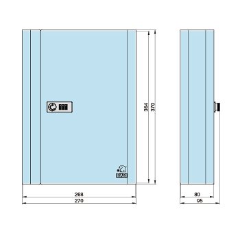 κλειδοθηκη 48 θεσεων με συνδυασμο SK 80 2170-1048 - Image 3