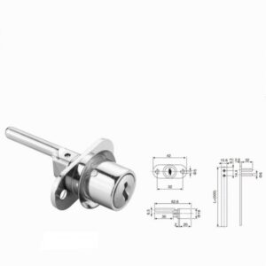 Κλειδαριά για συρτάρι γραφείου 3400-5467