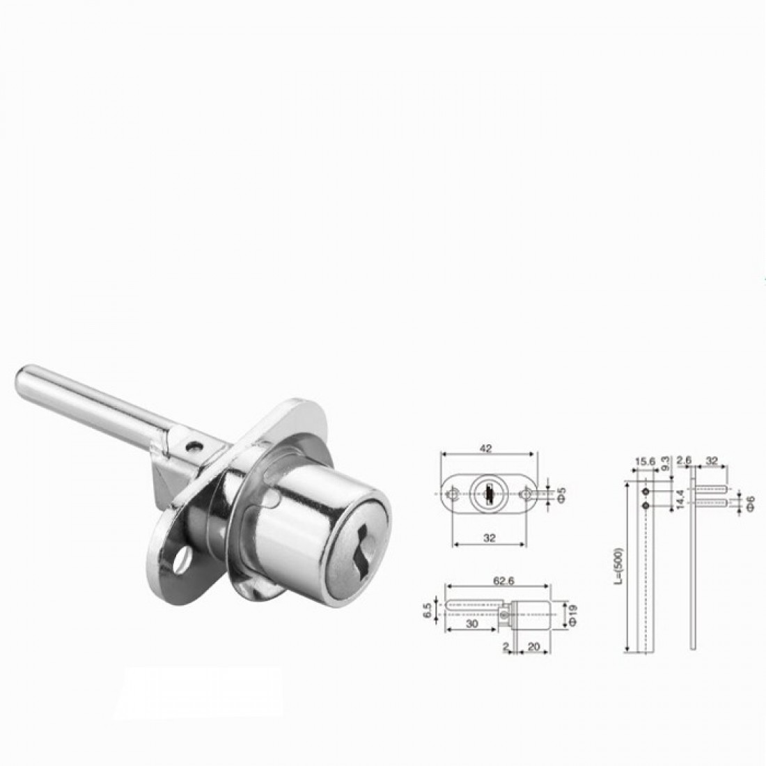 Κλειδαριά για συρτάρι γραφείου 3400-5467