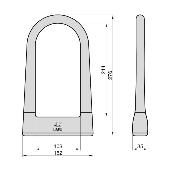 Κλειδαριά πετάλου ZR 316 6990-0316 - Image 3