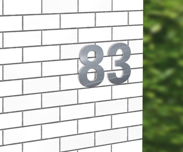 Αριθμος σπιτιου ανοξειδωτο γραμμα HN150-b 7300-0013 - Image 3