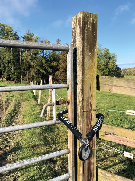 Λουκέτο με αλυσίδα ατσάλινη ZR323 6990-0323 - Image 2