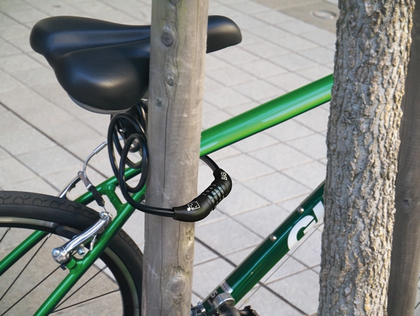 Κλειδαριά ποδηλάτου με σπιράλ καλωδίου με συνδυασμό ZR313 6990-0313 - Image 3