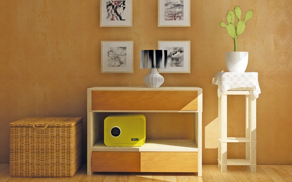 Χρηματοκιβώτιο με κωδικό ηλεκτρονικο ροζ my safe 350 2018-0000-1800 - Image 3