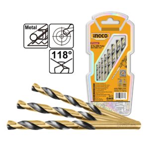 Τρυπάνια μετάλλου HSS 2–8mm σετ 8 τεμαχίων