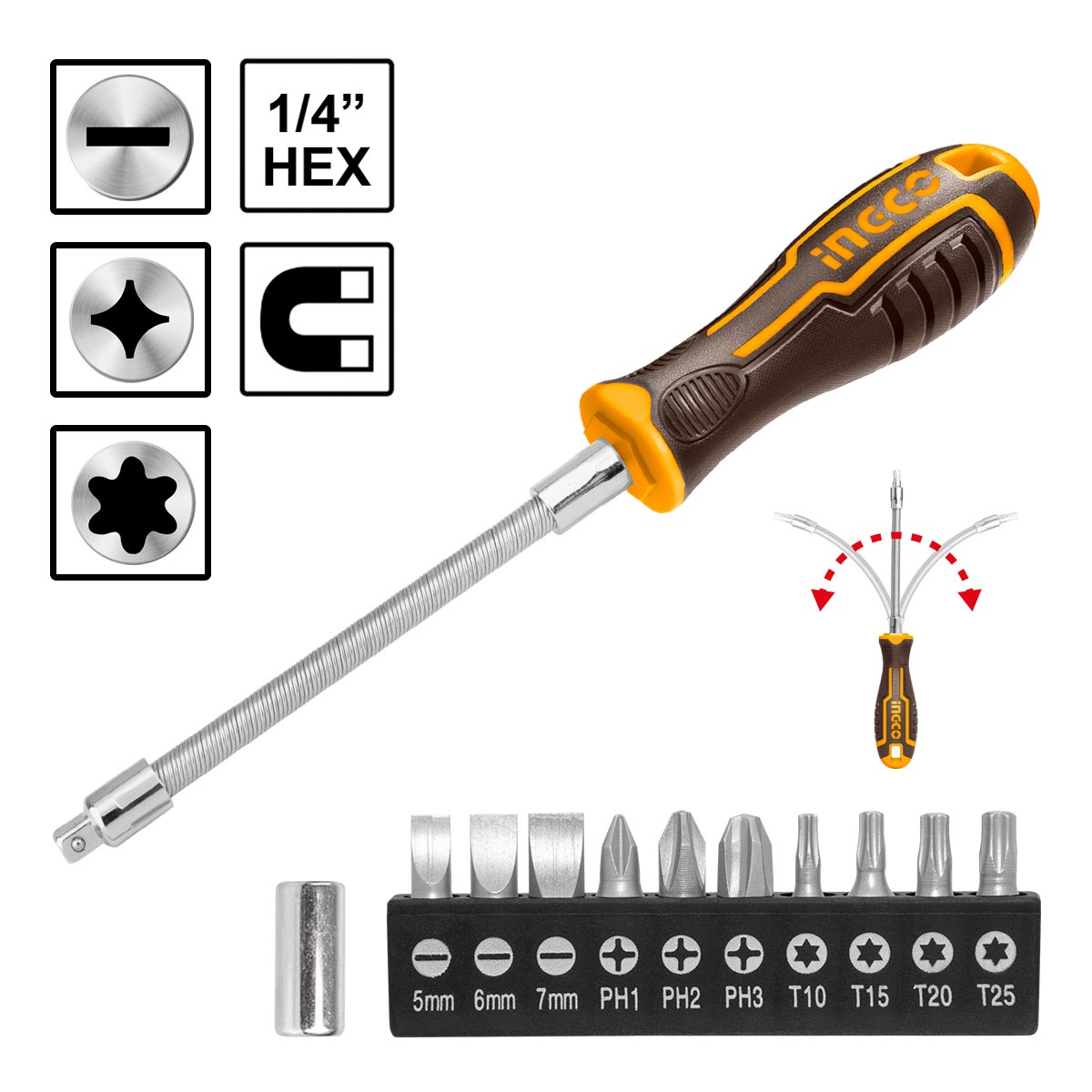 κατσαβιδι ευκαμπτο