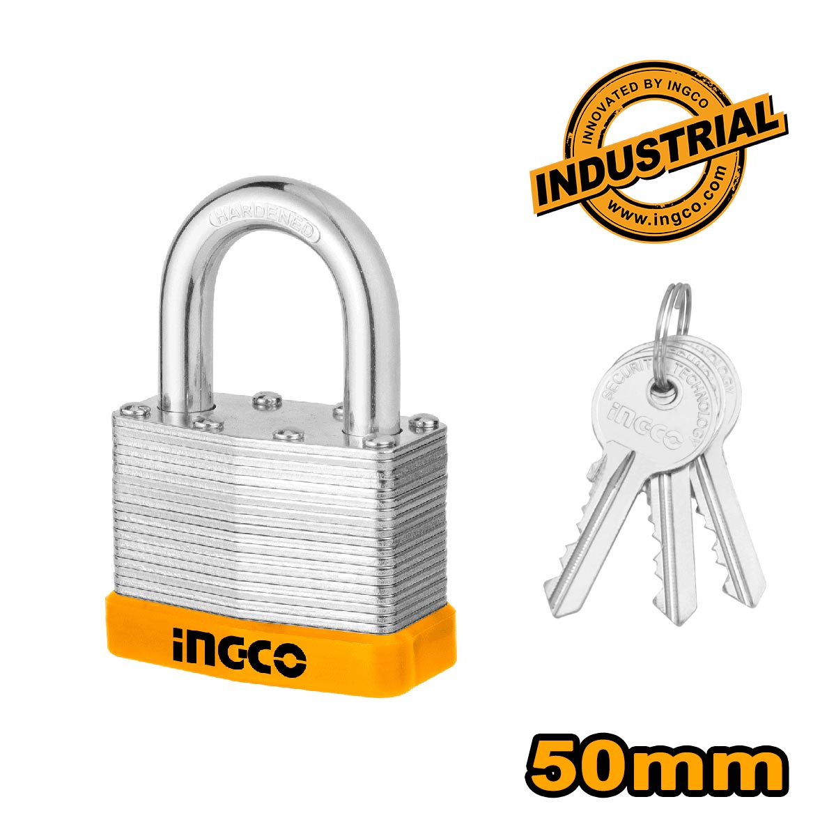 Λουκέτο με πλαστική επένδυση 50mm DLPK0501
