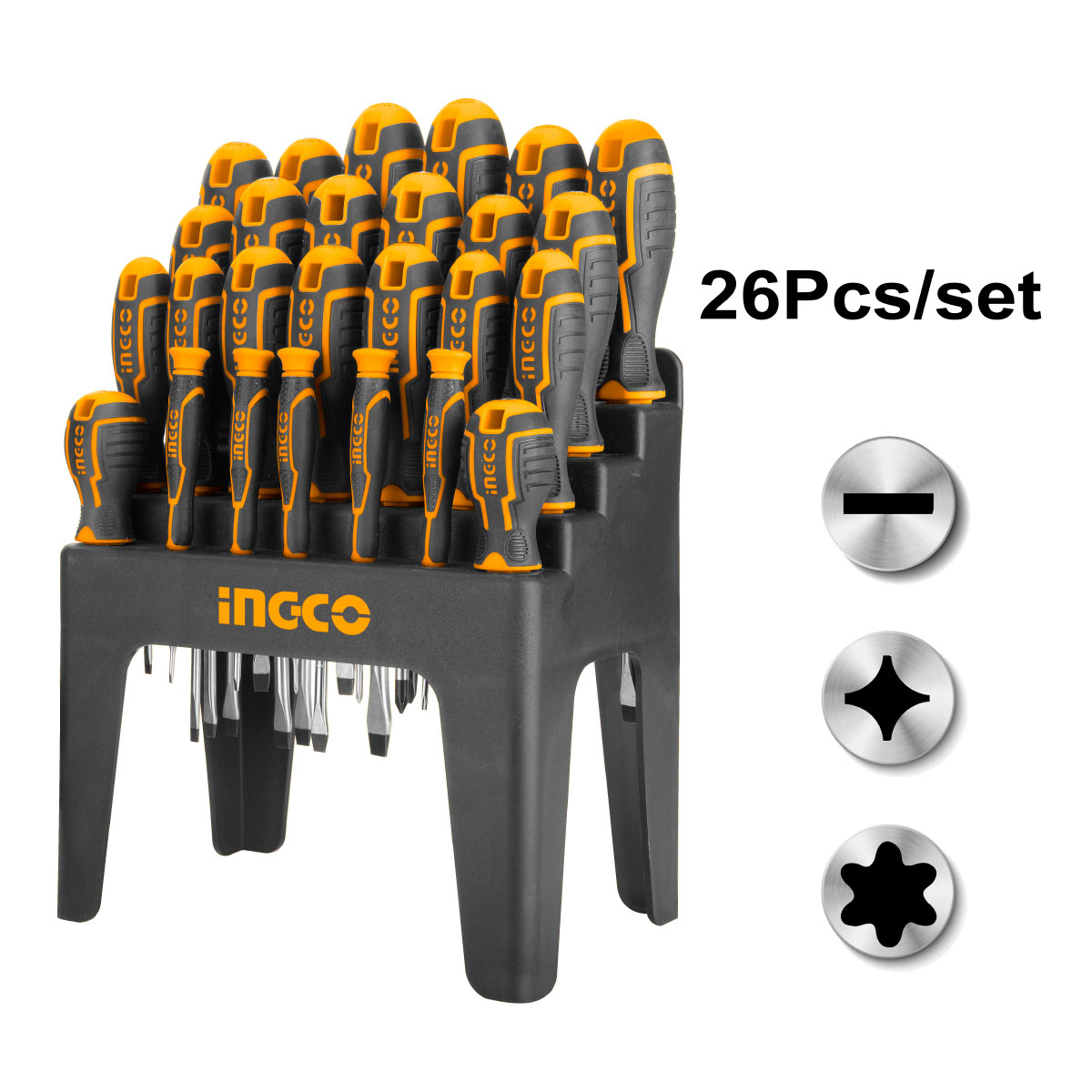 Κατσαβίδια σε Σταντ Σετ 26 τεμ. HKSD2628 - Image 2