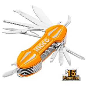 Πολυσουγιάς 15 λειτουργιών inox με λαβή αλουμινίου κλειστός 95mm