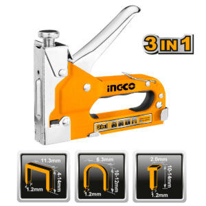 3 σε 1 καρφωτικό συρραπτικό χειρός από ανοξείδωτο ατσάλι με εξαρτήματα