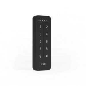 Nuki Keypad μαύρο πληκτρολόγιο εισόδου για έξυπνη κλειδαριά με Bluetooth και IP65