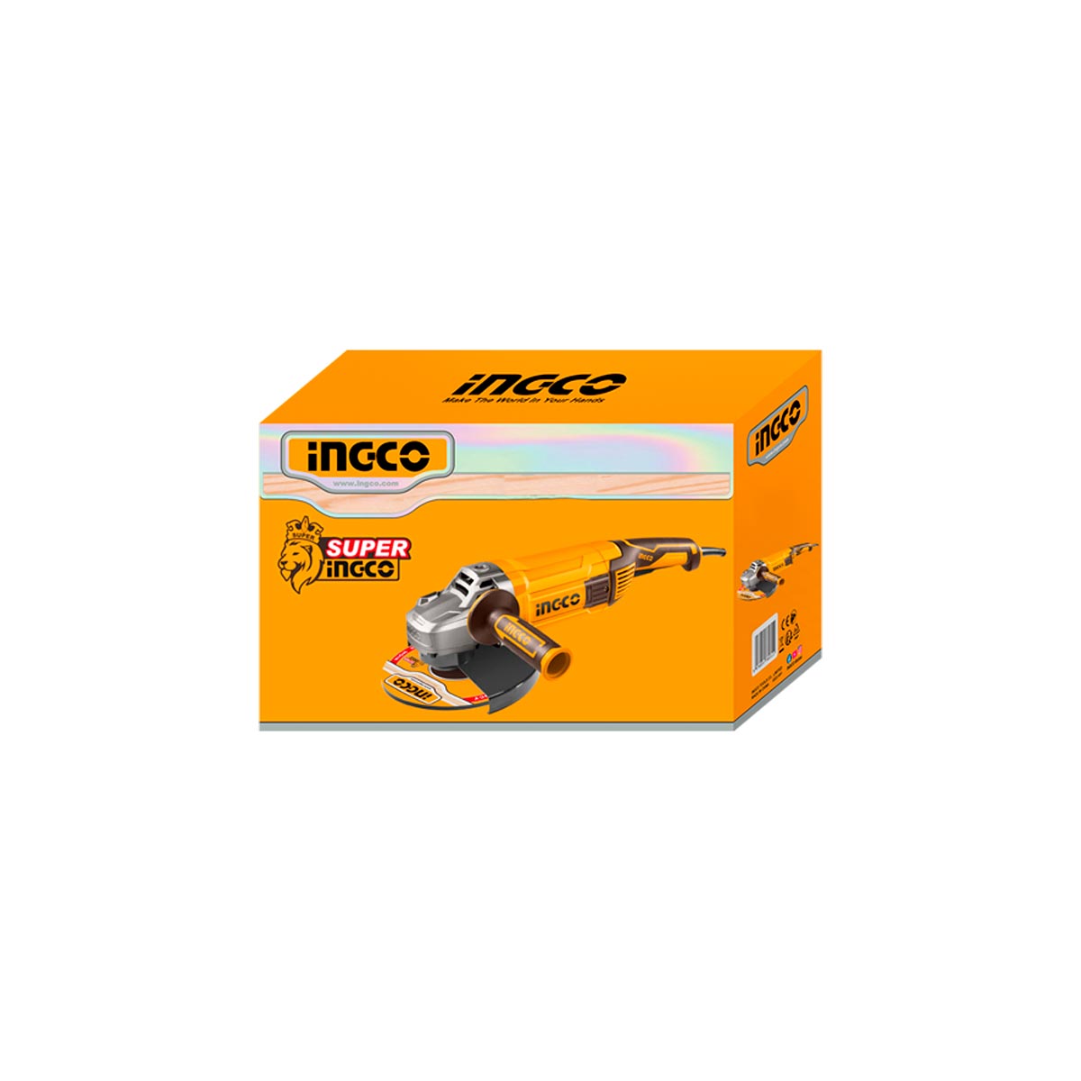 Ηλεκτρικός γωνιακός τροχός 2400W 230mm για βαριά χρήση