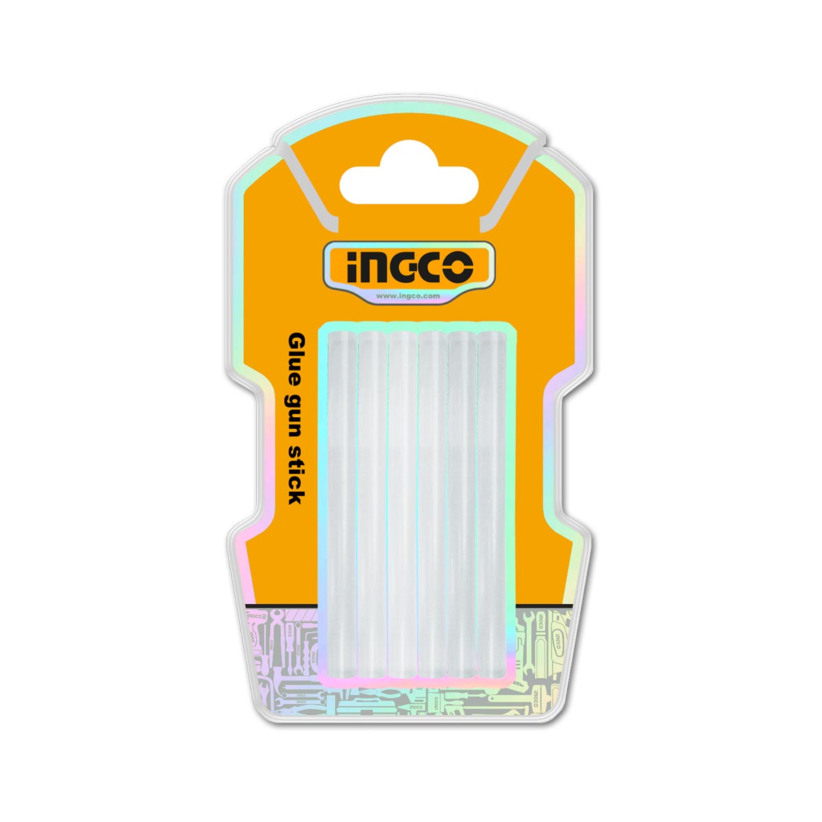 Κόλλα Θερμόκολλα Διάφανη Φ11.2mm 6 τεμ. (0.16kg) AKTGS2061 - Image 2