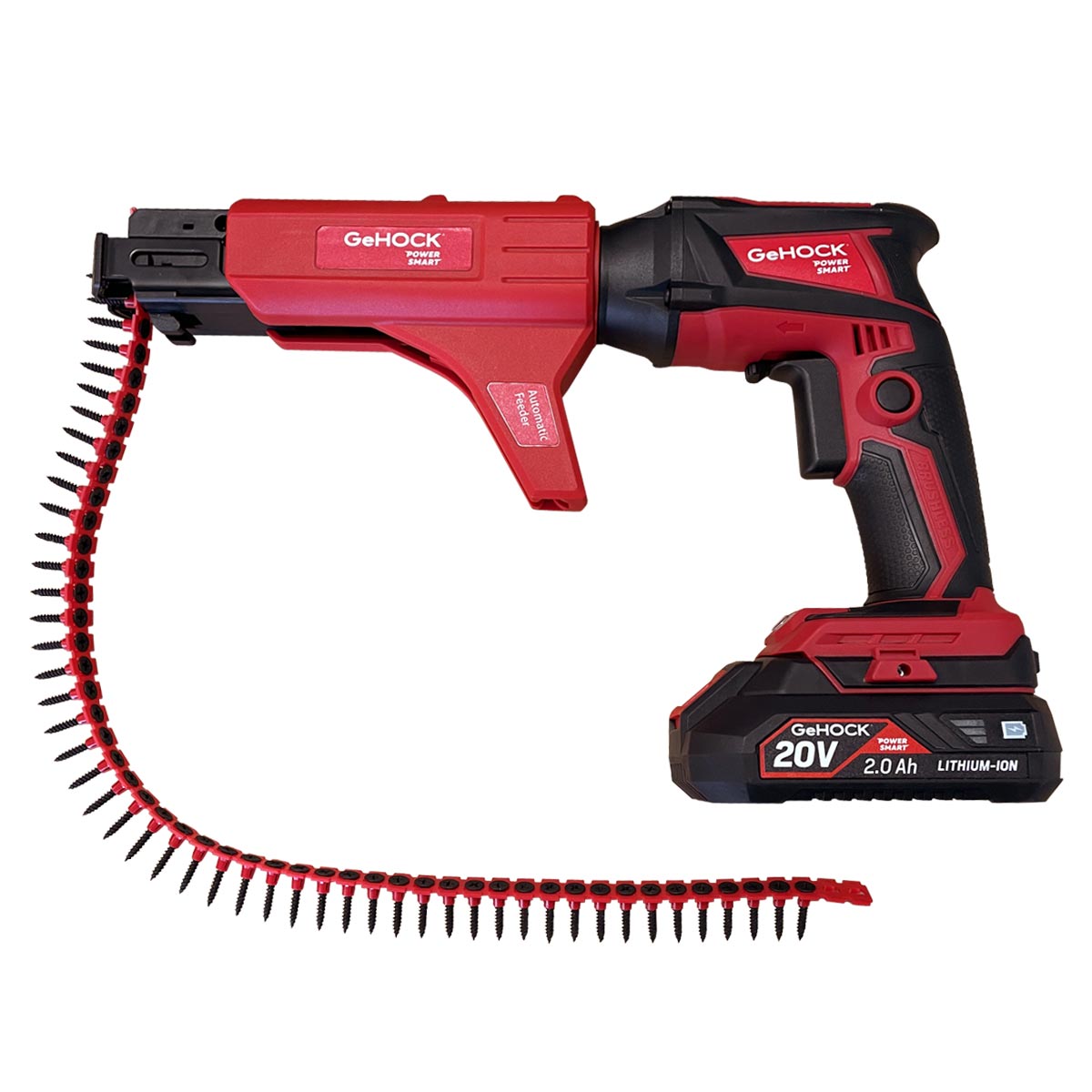 Κατσαβίδι Γυψοσανίδας Μπαταρίας 20V Li-Ion GeHOCK-CAFDSD2002 - Image 6