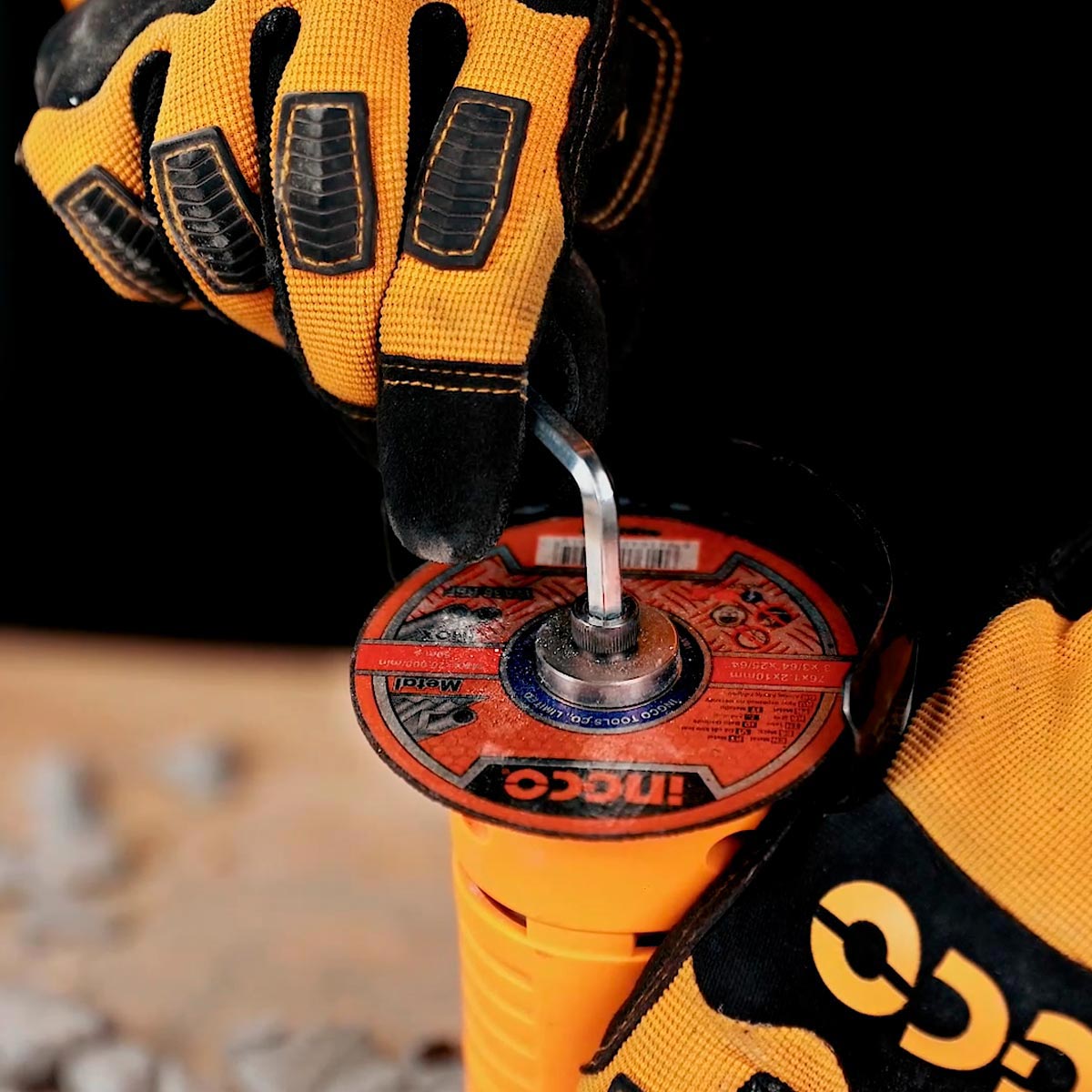 Μίνι Τροχός Κοπής Μπαταρίας 20V Li-Ion 76mm με Βαλίτσα & Δίσκους CAGLI76012E - Image 4