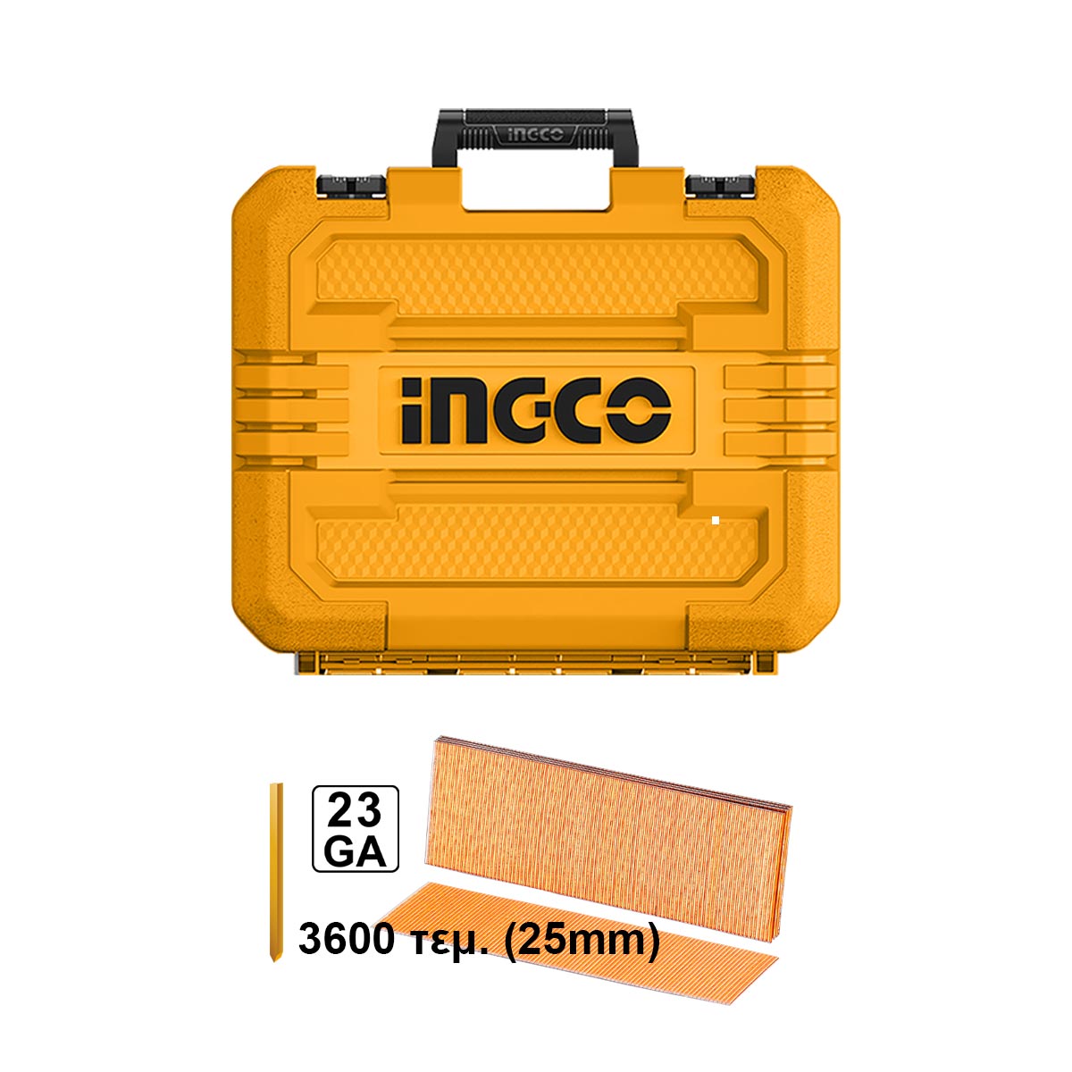 Επαγγελματικό καρφωτικό 20V Li-Ion με ακέφαλα καρφιά 23Ga