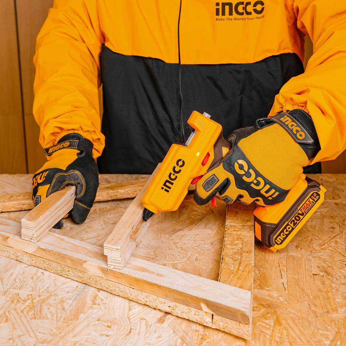 Πιστόλι Θερμόκολλας Μπαταρίας 20V Li-Ion SOLO