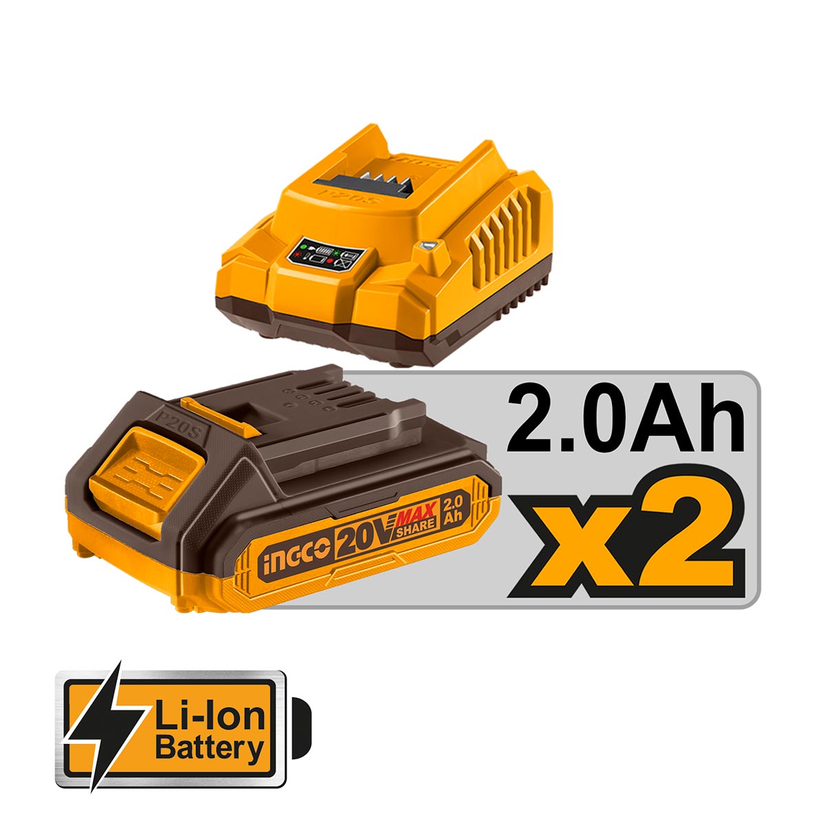 Μίνι Αλυσοπρίονο Μπαταρίας 20V Li-Ion με 6"/15cm Λάμα CGSLI20686 - Image 2