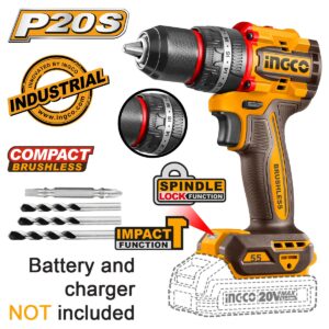 Επαγγελματικό δραπανοκατσάβιδο 20V brushless SOLO