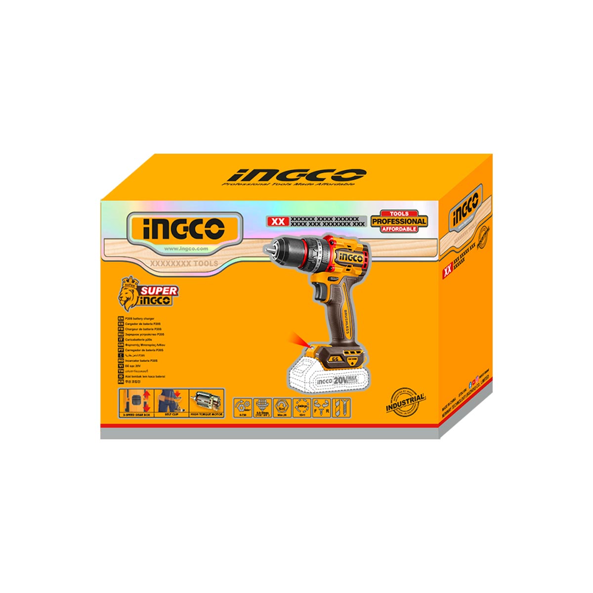 Επαγγελματικό δραπανοκατσάβιδο 20V brushless SOLO