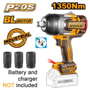 Επαγγελματικό μπουλονόκλειδο 20V για βαριές εφαρμογές συνεργείου