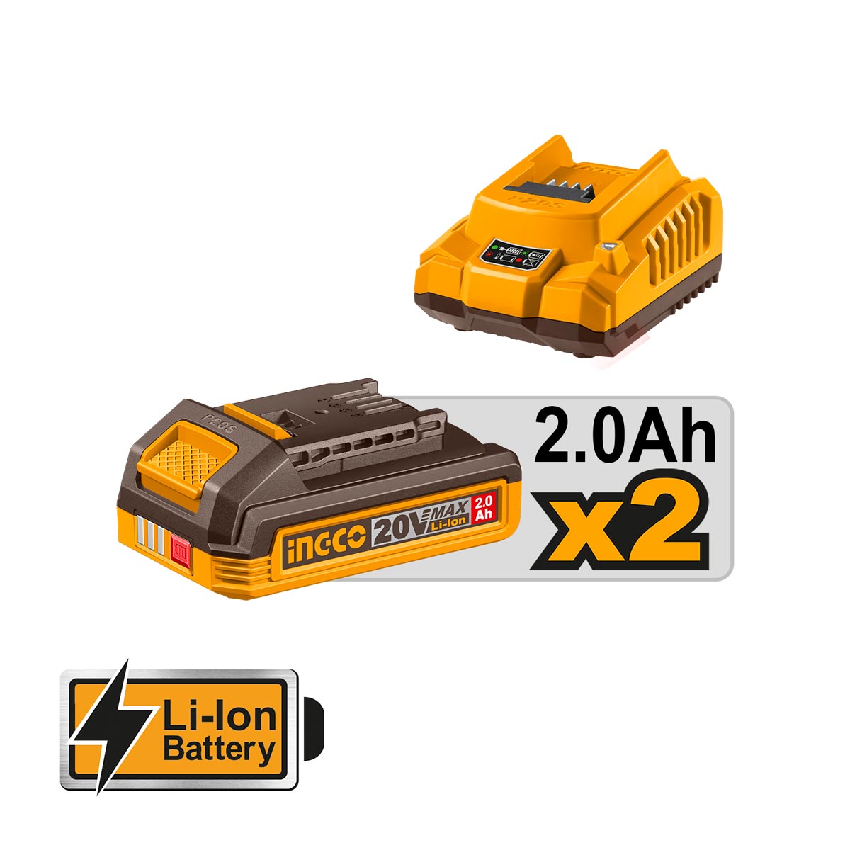 Κατσαβίδι Παλμικό Μπαταρίας 20V Li-Ion 285Nm COSLI250784E - Image 2