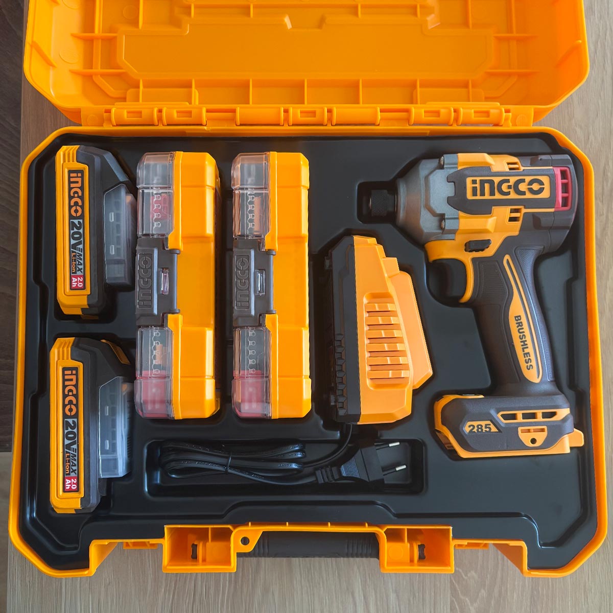 Κατσαβίδι Παλμικό Μπαταρίας 20V Li-Ion 285Nm COSLI250784E - Image 5