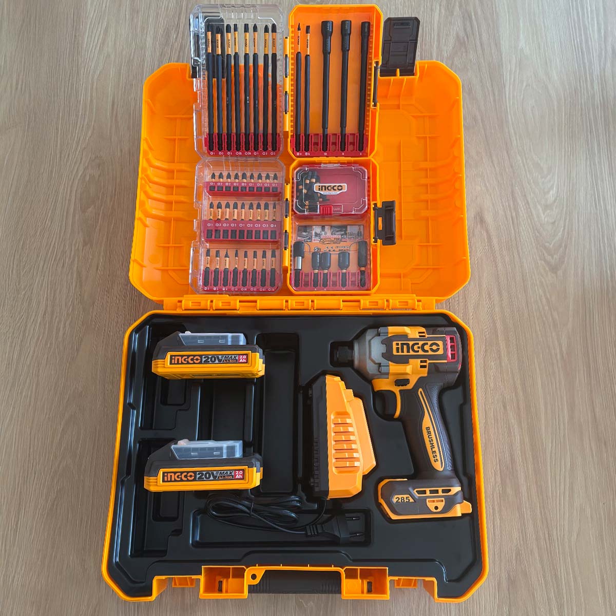 Κατσαβίδι Παλμικό Μπαταρίας 20V Li-Ion 285Nm COSLI250784E - Image 6