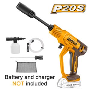 Πλυστικό μηχάνημα υψηλής πίεσης μπαταρίας 20V Li-Ion SOLO με αυτοαναρρόφηση