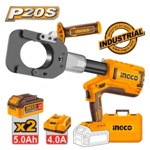 Υδραυλικός κόφτης καλωδίων μπαταρίας 20V Li-Ion 60kN με περιστροφική κεφαλή 360°