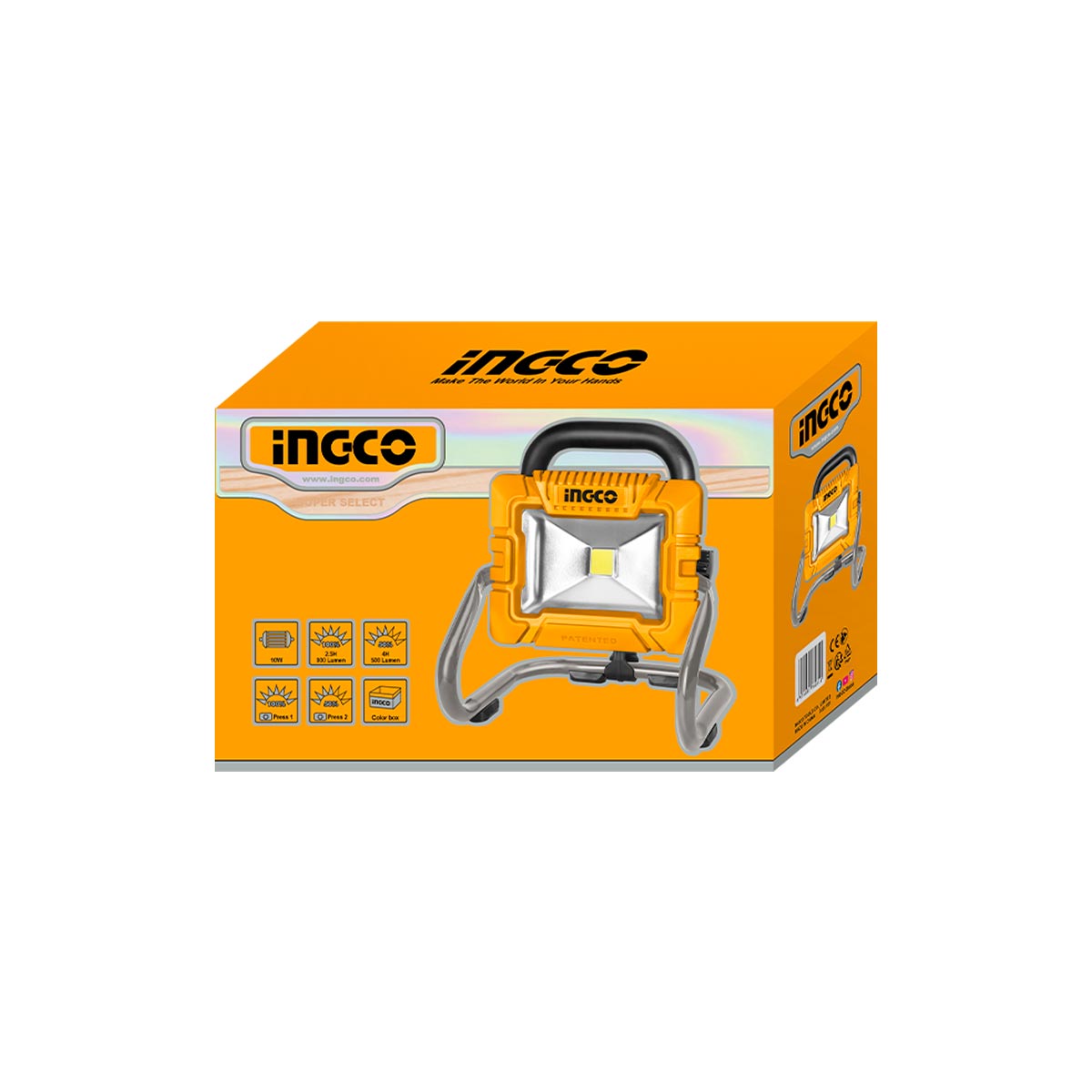 Προβολέας μπαταρίας 20V Li-Ion SOLO 900/1800 lumens με ρυθμιζόμενη κεφαλή