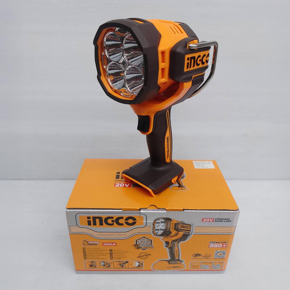 Προβολέας Εργασίας Μπαταρίας 20V Li-Ion SOLO 800/1400/2000 Lumens CWLI2088 - Image 6