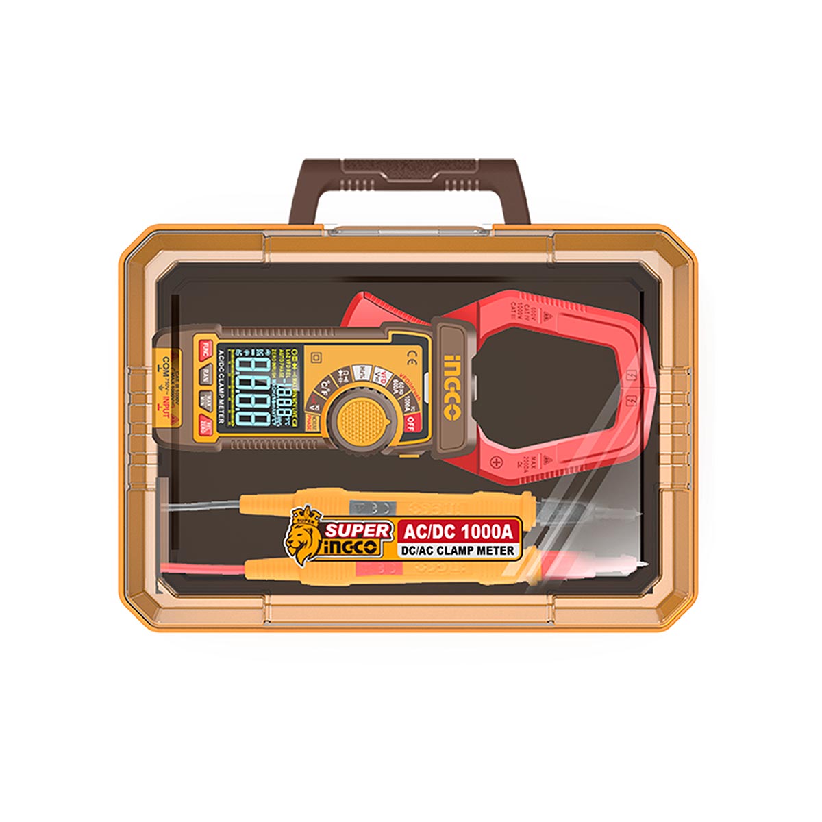 Ψηφιακή αμπεροτσιμπίδα 1000A AC/DC True RMS με NCV και φωτιζόμενη οθόνη