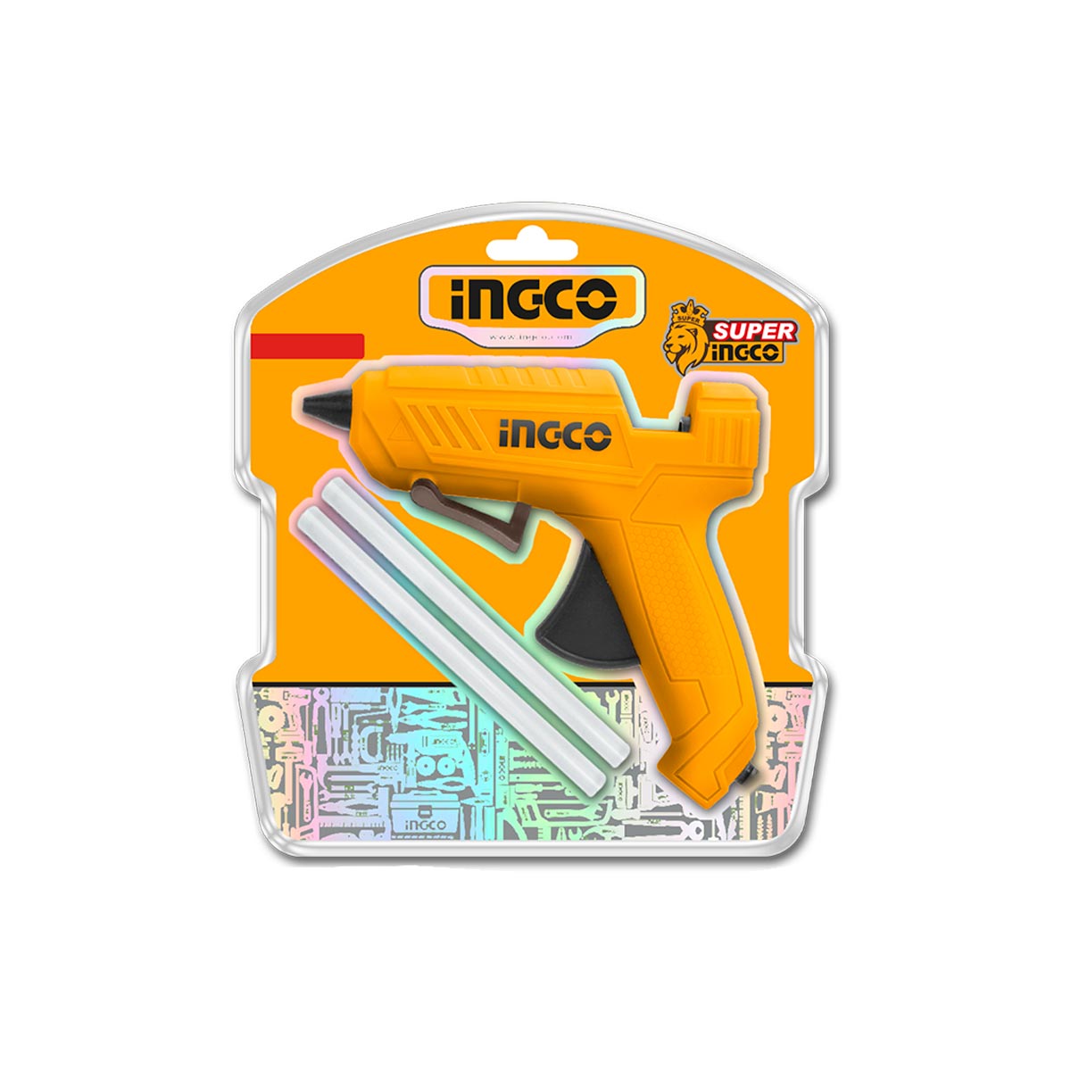 Ηλεκτρικό πιστόλι θερμόκολλας 100W για εργασίες DIY