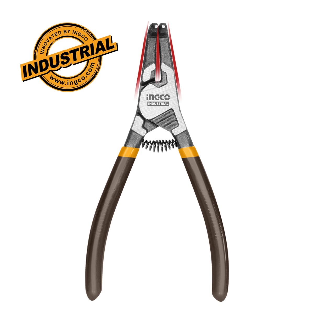 Ασφαλειοτσίμπιδο 180mm Κυρτό πατάς ανοίγει HCCP261802 - Image 2