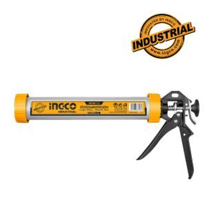 Πιστόλι σιλικόνης αλουμινίου 12 ιντσών με εργονομική λαβή