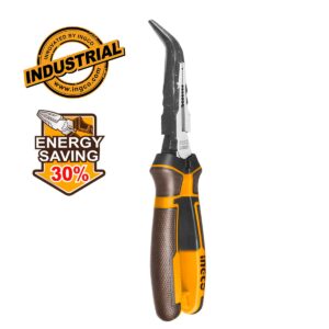 Μυτοτσίμπιδο κυρτό βαρέος τύπου 160mm από ατσάλι με εργονομική λαβή