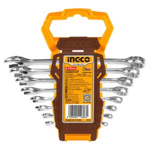 Σετ 8 γερμανοπολύγωνα 6–19mm από Cr-V με ματ φινίρισμα