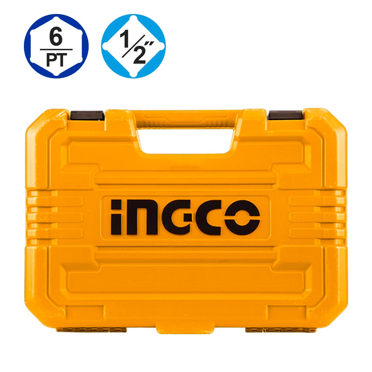 Επαγγελματικό σετ καρυδάκια 1/2" με βαλίτσα 62 τεμ.