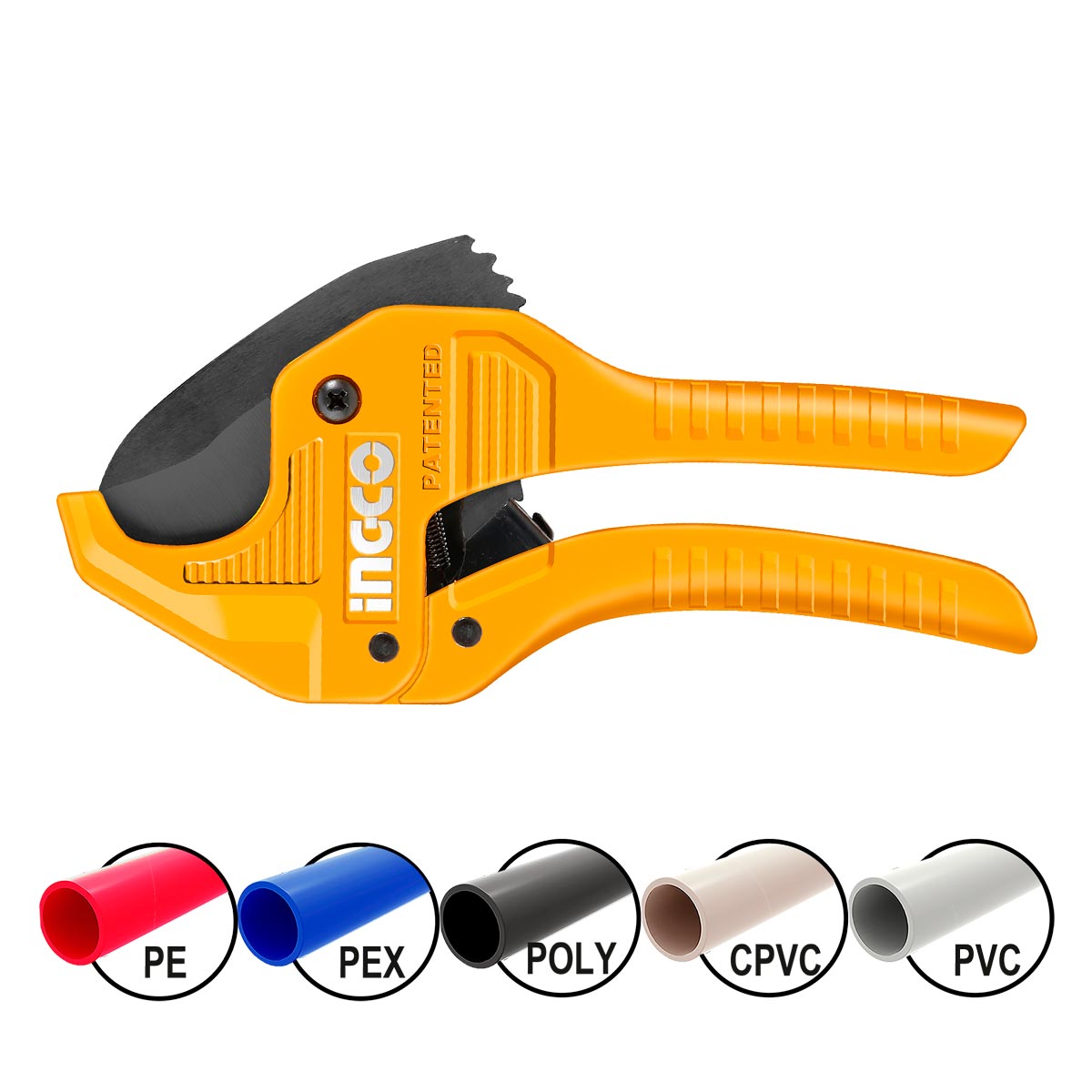 Ψαλίδι πλαστικών σωλήνων 3–42mm για υδραυλικές εργασίες
