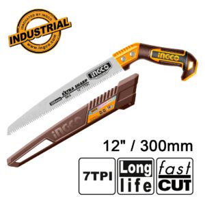 Πριόνι κλαδέματος ίσιο 300mm με προστατευτική θήκη