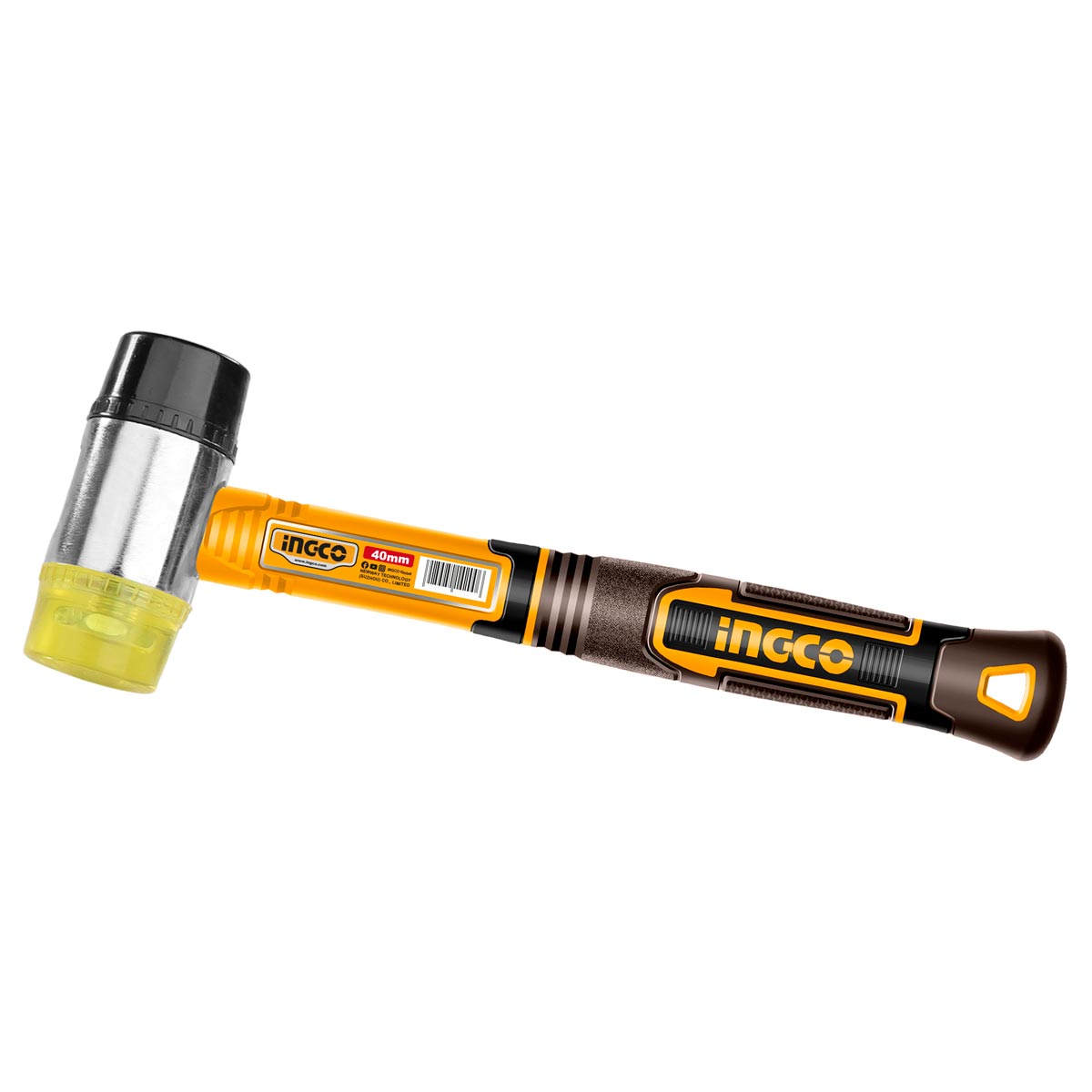 Ματσόλα διπλής εργασίας 200g με πλευρά καουτσούκ και πλευρά σκληρού πλαστικού